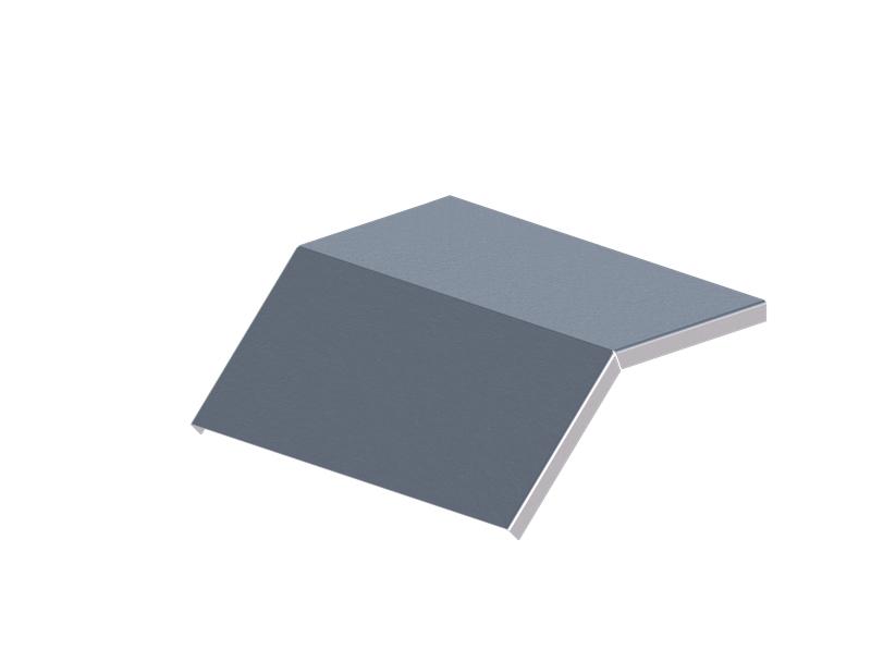 Крышка для лотка углового осн.300 сталь 1.2мм ЛМсК-45Н цУТ1.5 СОЭМИ Н0121460135