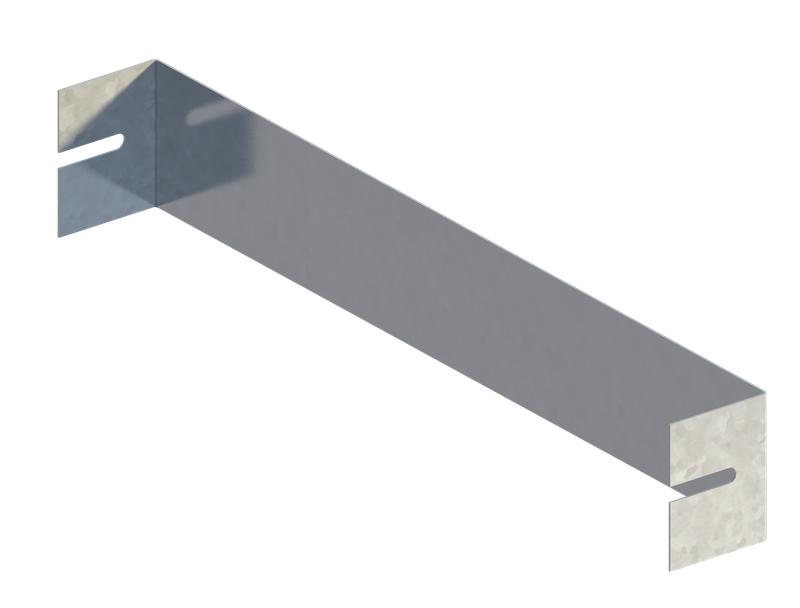 Заглушка для лотка 400х100 сталь 1.2мм ЛМс-ЗГ цУТ2.5 СОЭМИ Н0122560636