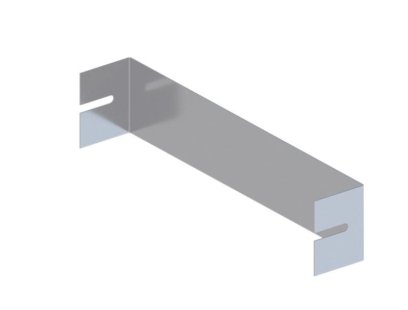 Заглушка для лотка 150х65 сталь 1мм ЛМс-ЗГ цУТ1.5 СОЭМИ Н0121560423
