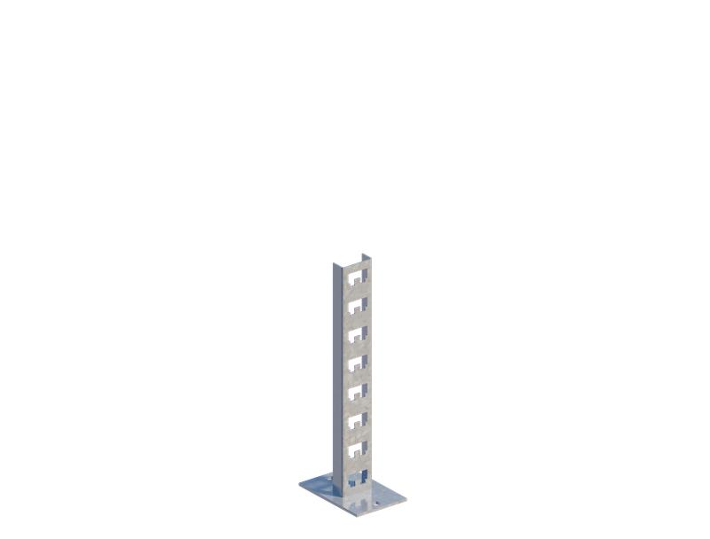 Стойка кабельная напольн. К1150Нц сталь 2мм УТ2.5 СОЭМИ Н0112261511