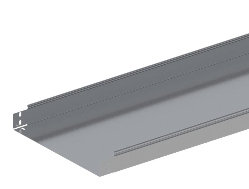 Лоток монтажный прямой неперфорированный монтаж без соединителей 400х80 L2000 сталь 1.2мм ЛПНМ.400.80.2000.1.2.1 СОЭМИ Н0121161536