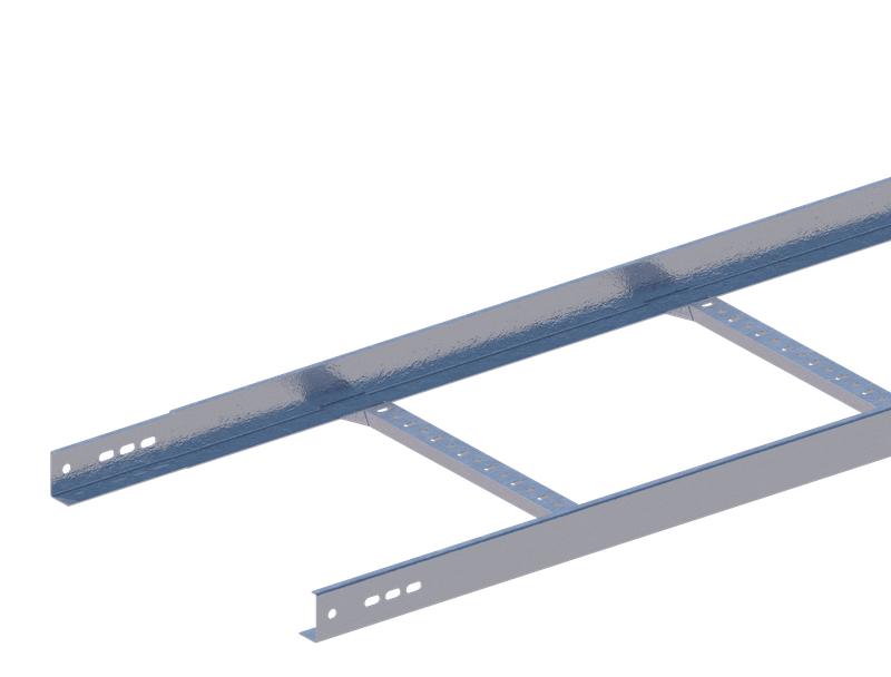 Лоток прямой H=50мм сталь 1.5мм НЛ50-П2.87 цУТ1.5 СОЭМИ Н0111113462