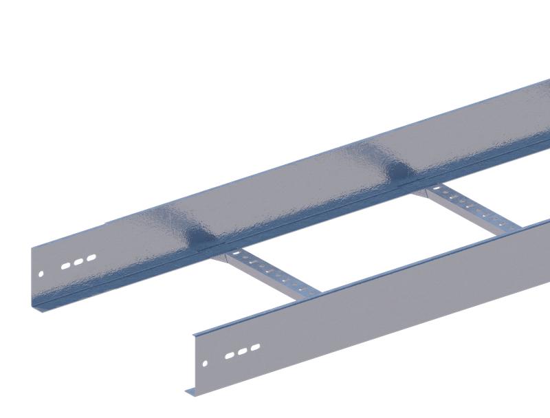 Лоток прямой H=100мм сталь 1.5мм НЛ50-П2.87 цУТ1.5 СОЭМИ Н0111116462