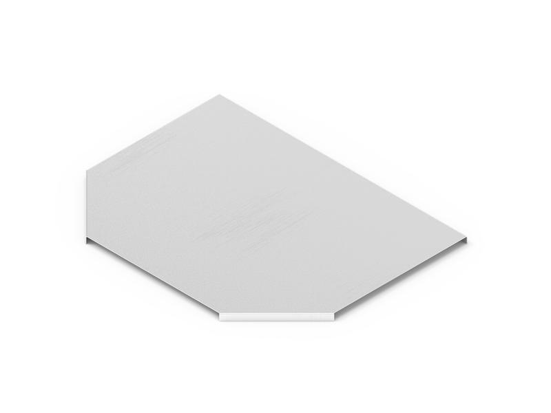 Крышка для лотка тройникового H=50мм сталь 1.2мм НЛК30-Т У3 СОЭМИ Н0113140346