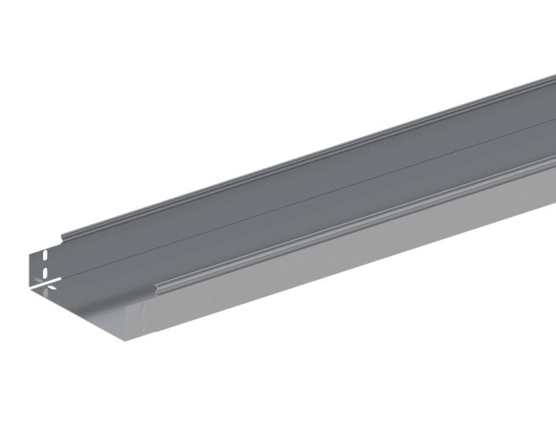 Лоток монтажный прямой неперфорированный 200х50 L3000 сталь 1мм ЛПНМ.200.50.3000.1.1 СОЭМИ Н0121162324