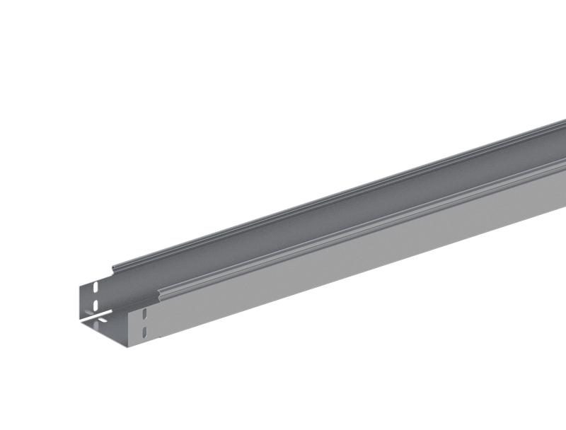 Лоток монтажный прямой неперфорированный 100х100 L3000 сталь 1.5мм ЛПНМ.100.100.3000.1.5.1 СОЭМИ Н0121162642