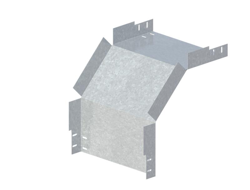 Лоток угловой вертикальный вниз 600х50 сталь 1.2мм ЛМс-90Н цУТ2.5 СОЭМИ Н0122330338