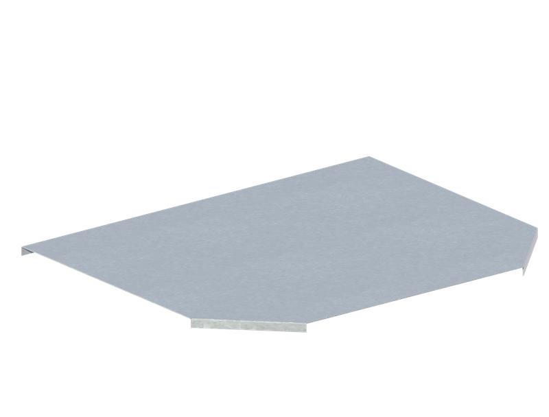 Крышка для лотка тройникового горизонтального осн.500 сталь 0.7мм ЛМсК-Т цУТ2.5 СОЭМИ Н0122470117