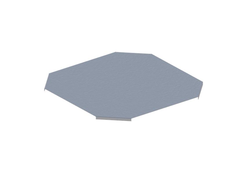 Крышка для лотка X-образ. осн.500 сталь 1.5мм ЛМсК-К цУТ1.5 СОЭМИ Н0121490147