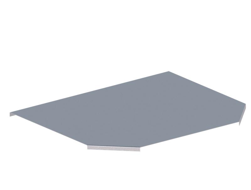 Крышка для лотка тройникового горизонтального осн.600 сталь 1мм ЛМсК-Т цУТ1.5 СОЭМИ Н0121470128