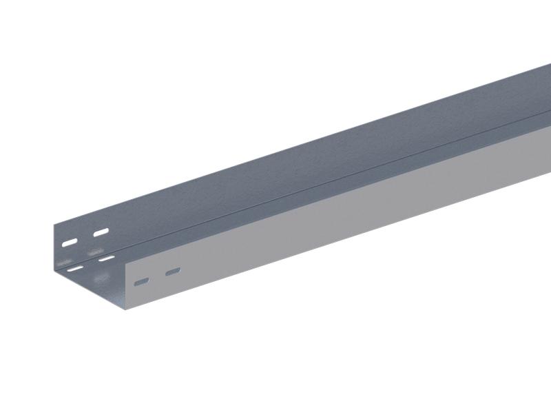 Лоток монтажный прямой неперфорированный 150х150 L2000 сталь 1мм ЛПН.150.150.2000.1.1 СОЭМИ Н0121121723