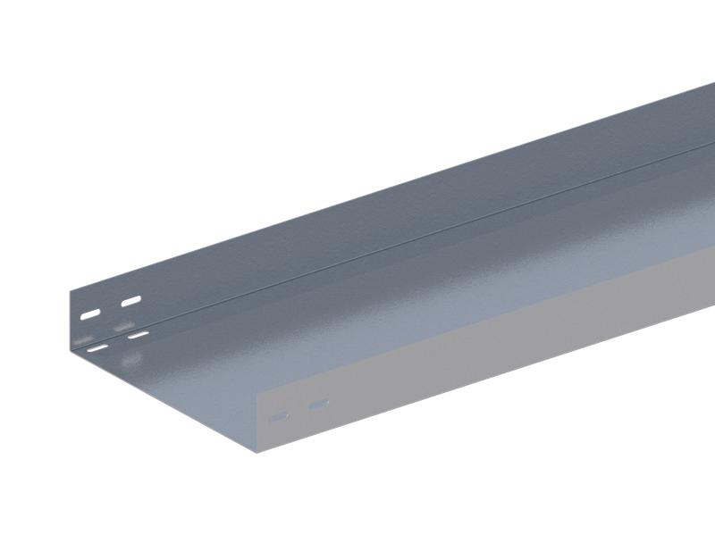Лоток монтажный прямой неперфорированный 300х150 L3000 сталь 1мм ЛПН.300.150.3000.1.1 СОЭМИ Н0121122725