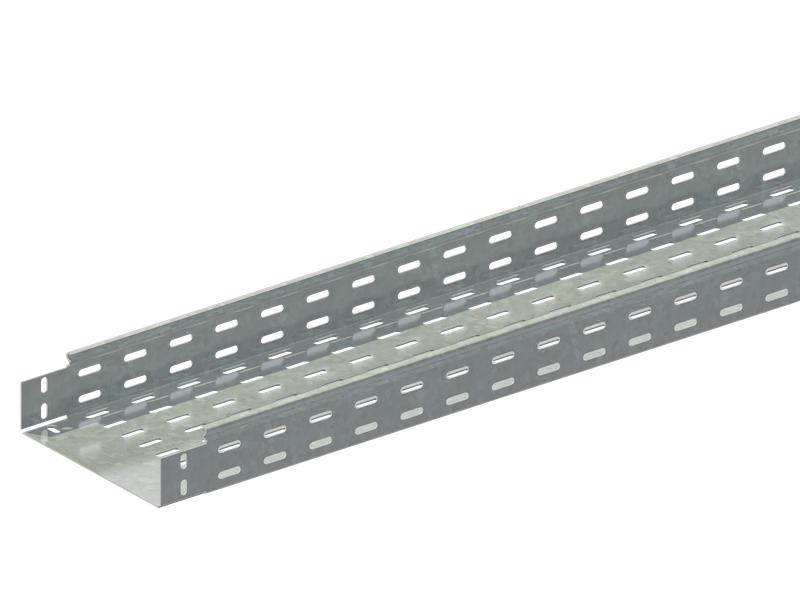 Лоток прямой замковый перфорированный 200х200 L2000 сталь 1мм ЛМс-ПЗМ цУТ2.5 монтаж без соединителей СОЭМИ Н0122151824