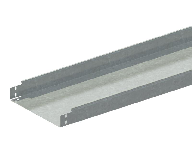 Лоток прямой замковый неперфорированный 300х200 L2000 сталь 0.7мм ЛМс-ПЗНМ цУТ2.5 монтаж без соединителей СОЭМИ Н0122161815