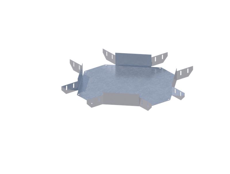 Лоток крестообразный 200х150 сталь 1.2мм ЛМс-К цУТ1.5 СОЭМИ Н0121390734