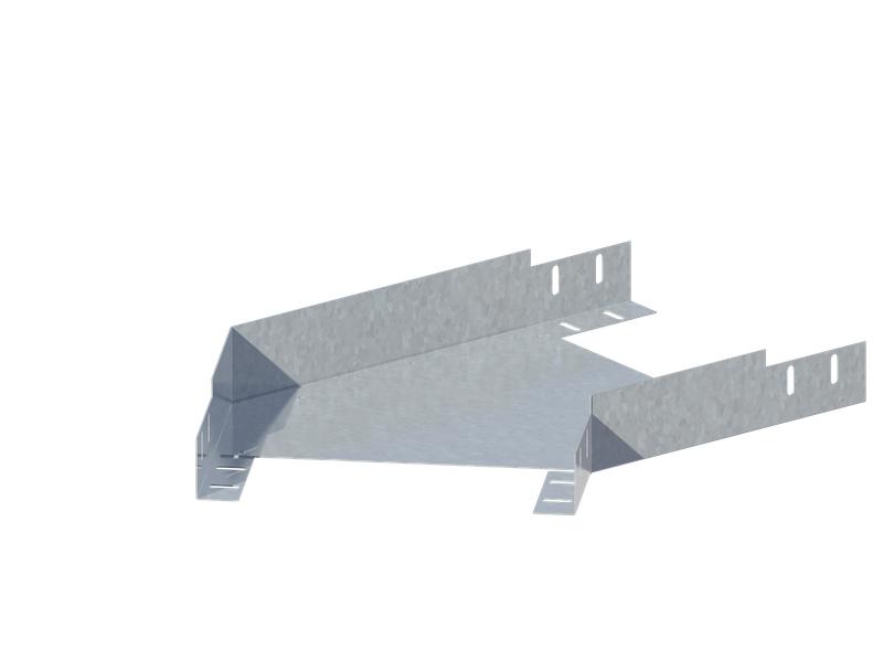 Лоток угловой горизонтальный 300х150 сталь 1мм ЛМс-135Г цУТ2.5 СОЭМИ Н0122340725