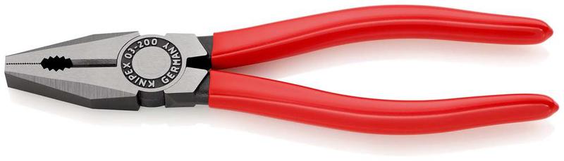 Плоскогубцы комбинированные L-200мм Knipex KN-0301200SB