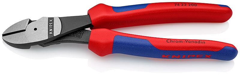 Бокорезы особой мощности L200 голова 12град. KNIPEX KN-7422200