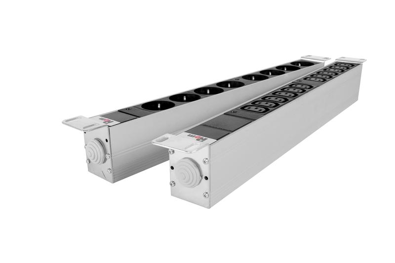 Блок распределения питания R-32-12C13-I-440-K 12хC13 32А базов. горизонт. без вилки Rem 1467486