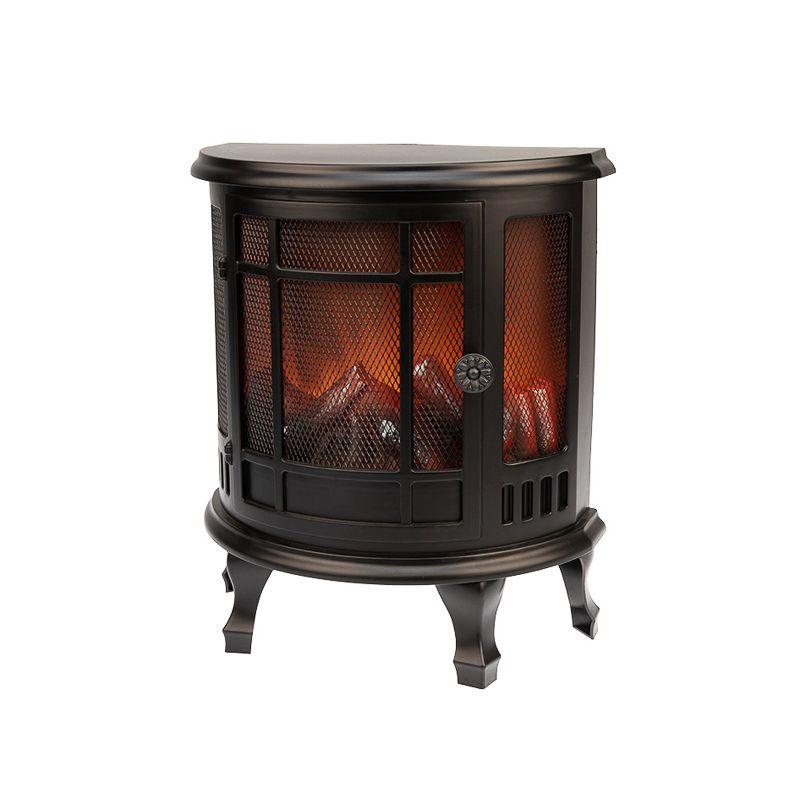 Камин светодиодный "Винтаж мини" 24.8х12.7х30см эффект живого огня USB и элементы питания 3хC (не в компл.) черн. Neon-Night 511-022