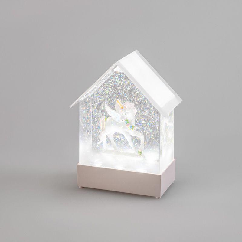 Светильник светодиодный декоративный "Единорог" 1LED тепл. бел. 0.51Вт IP65 с конфетти и мелодией USB Neon-Night 501-186