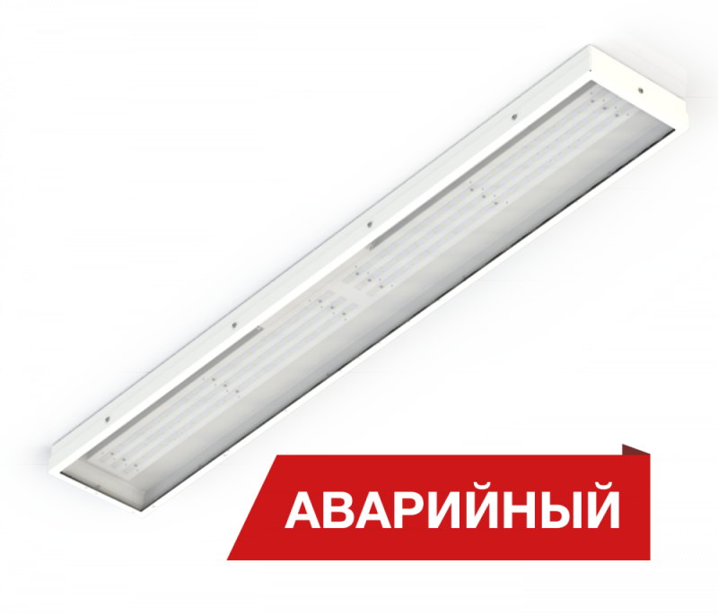 Светильник светодиодный NPO Glass 28/3800 opal 3800лм 28Вт 3000К IP65 0.7PF 80Ra Кп<1 аварийн. Diora DNPOG28-O-3K-A