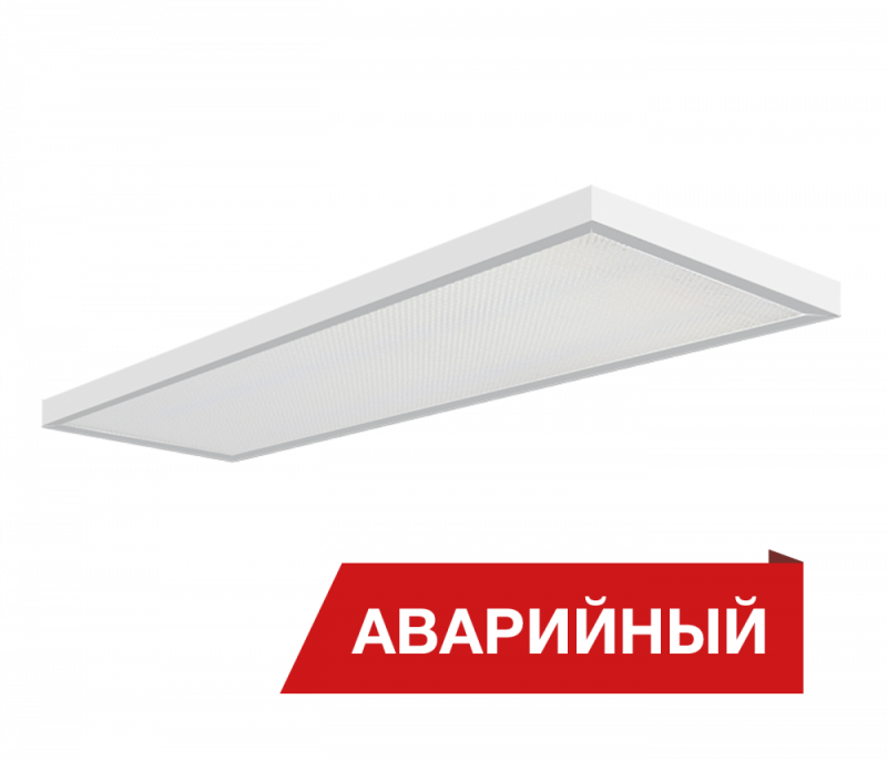 Светильник светодиодный NPO SE 60/5900 microprism 5900лм 56Вт 4000К IP40 0.95PF 80Ra Кп<1 аварийн. Diora DNPOSE60-MP-4K-A-N
