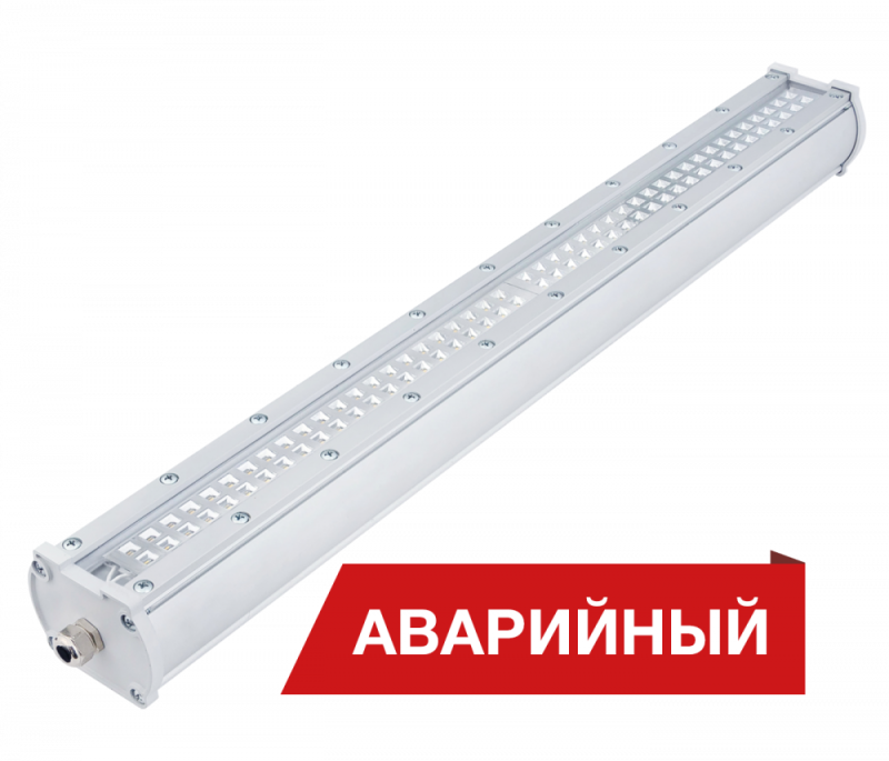 Светильник светодиодный Piton 48/6100 Д прозр. 6100лм 48Вт 5000К IP65 0.95PF 80Ra Кп<1 аварийн. Diora DP48D-PZ-5K-A