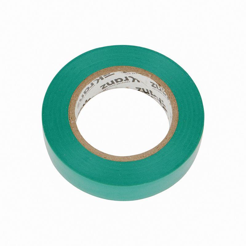Изолента ПВХ 0.13х15мм 20м зел. (уп.10шт) Kranz KR-09-2603