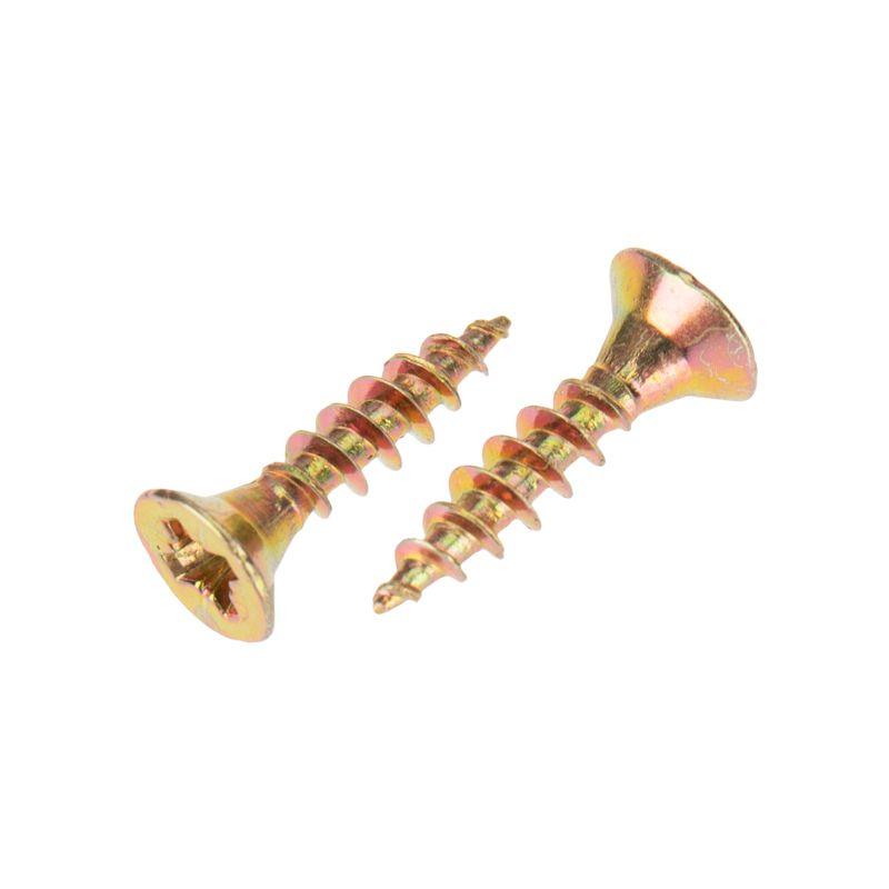 Саморез универсальный 3х16 желт. цинк (уп.500шт) Kranz KR-01-3311-010