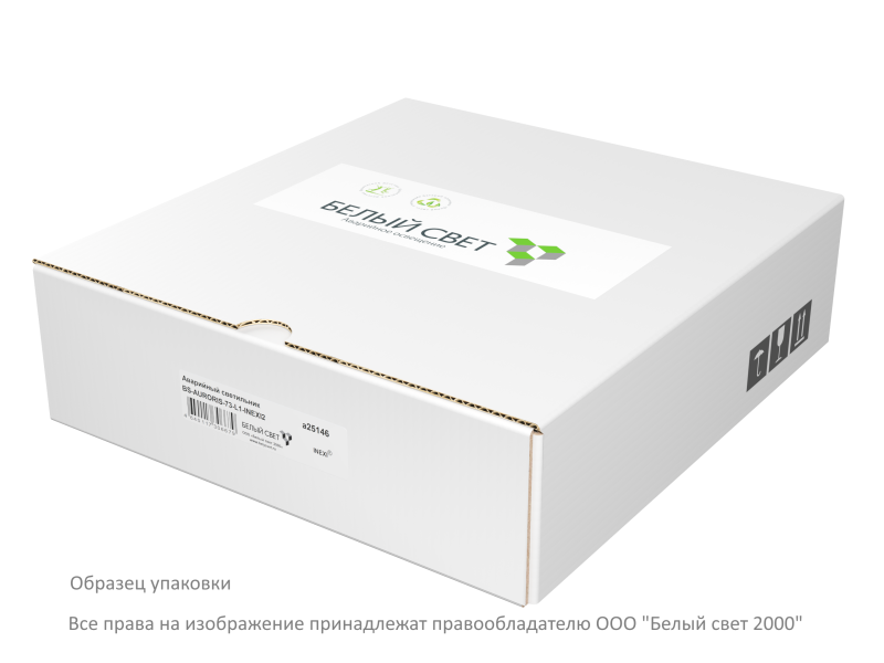 Светильник аварийный BS-AURORIS-83-L1-INEXI2 Белый свет a25148