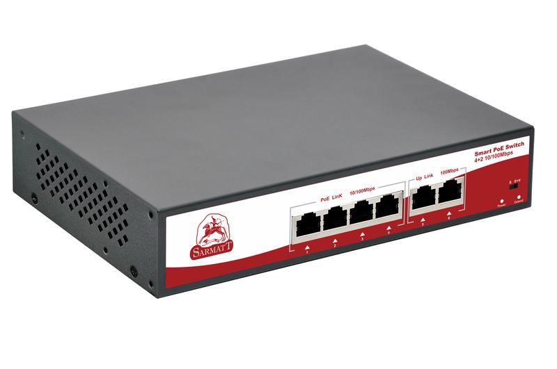 Коммутатор SR-PS0420FBL SarmatT 00089220