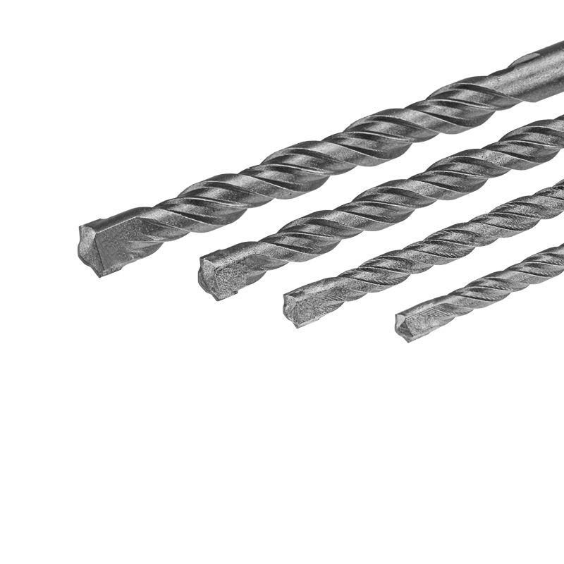 Набор буров по бетону 5-6-8-10х160мм 4шт пластик. коробка SDS PLUS Kranz KR-91-0405