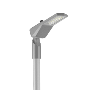 Светильник светодиодный Levante Yard 50Вт кронштейн 48мм 4000К уличный RAL7045 сер. муар DALI ZHAGA VARTON V1-S1-70648-40Y05-6605040