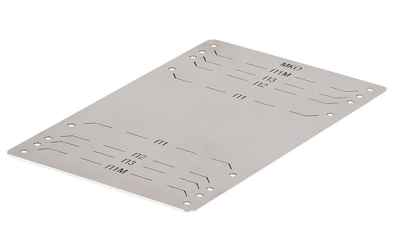 Шаблон для крепления муфт к УПМК-Панда ССД 130106-00571