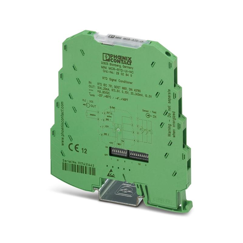 Преобразователь измерительный с термометром сопротивления MINI MCR-RTD-UI-NC Phoenix Contact 2902849