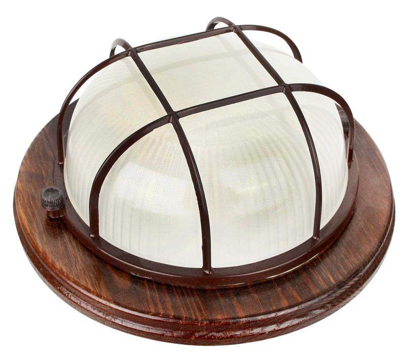 Светильник НБО 03-60-022 УХЛ4 орех Витебск 1303-00050