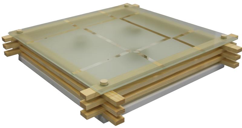 Светильник НПБ 01-3х60-111 УХЛ4 "Бонсай-2" клен Витебск 1706-00070