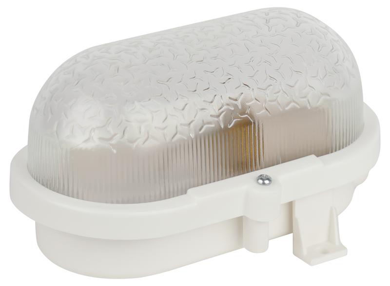 Светильник НБП 01-60-012 У3 со стеклом полипропилен бел. Свет Витебск 0101-0008