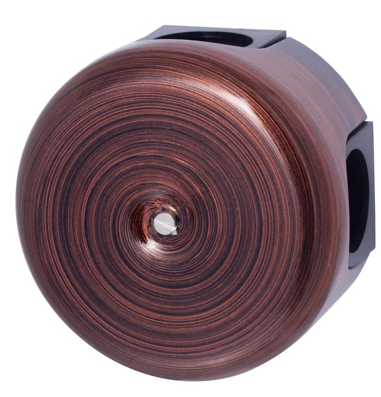 Коробка распределительная d78мм ЛИЗЕТТА (в копмл. 4 каб. ввода) ABS-пластик медн. век Bironi B1-521-16-K