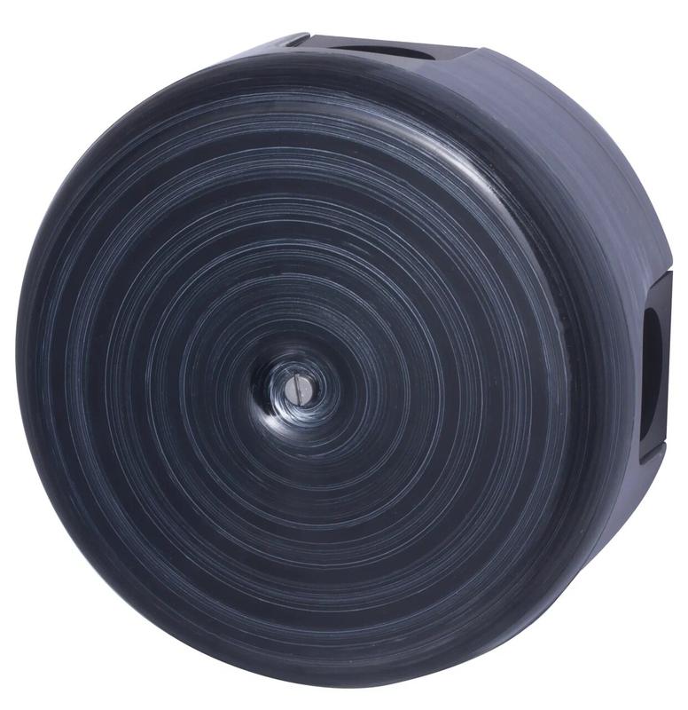 Коробка распределительная d78мм ЛИЗЕТТА (в копмл. 4 каб. ввода) ABS-пластик серебр. век Bironi B1-521-11-K