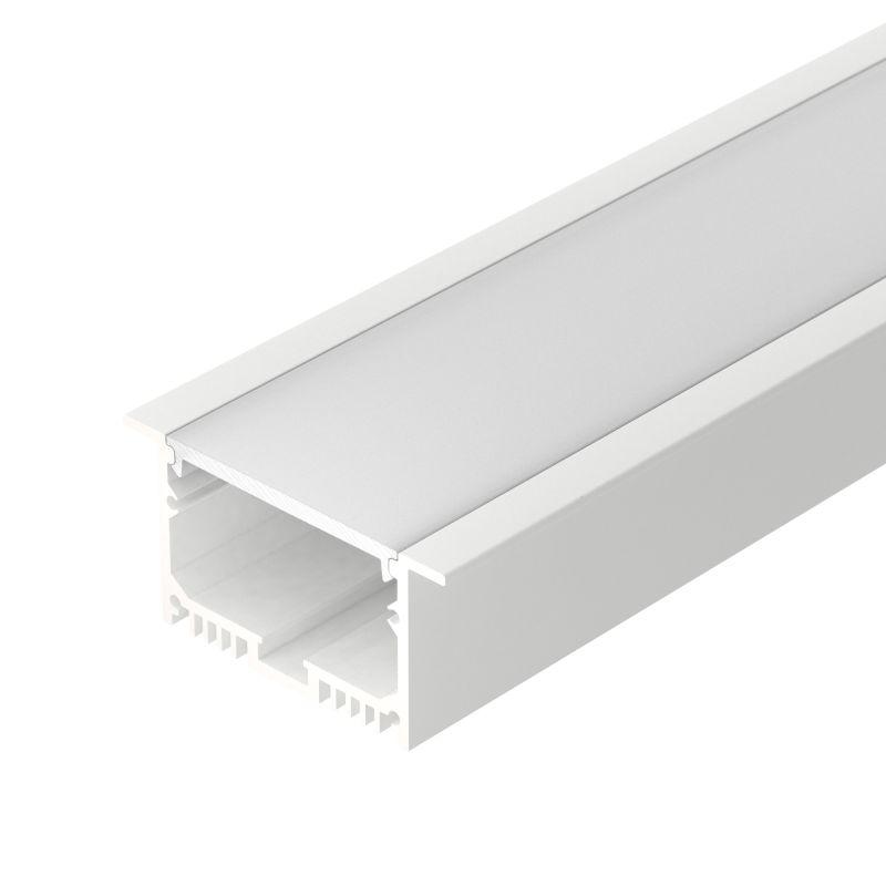 Профиль SL-LINIA62-F-2500 WHITE+OPAL с экраном алюм. Arlight 021374