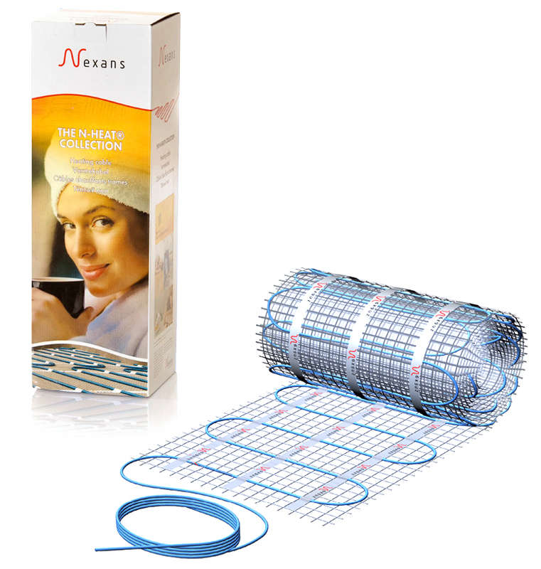Комплект "Теплый пол" (мат) двухжил. 150Вт/кв.м 150Вт 1кв.м MILLIMAT/150 150W Nexans ex10224766