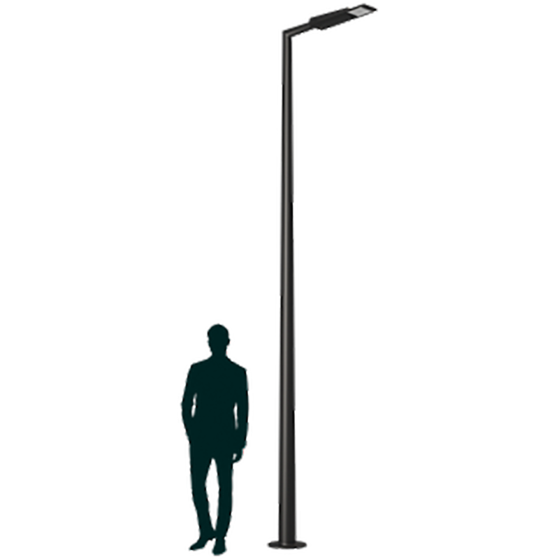 Светильник GALAXY LED 35 DW 2700K POLE 4M D130 RAL9006 СТ 4730000180