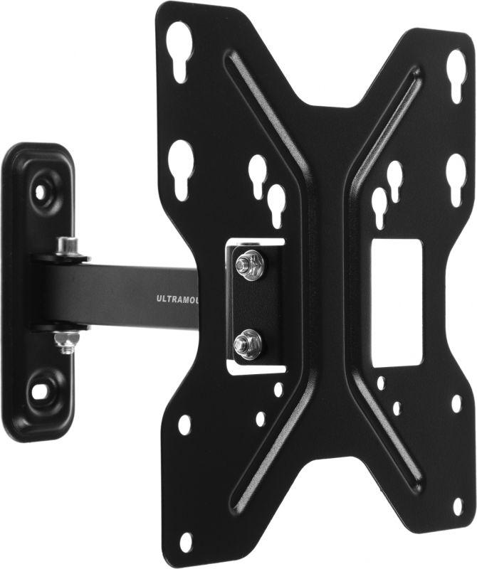 Кронштейн для телевизора UM 898 23-42дюйм макс.30кг настенный поворотно-выдвижной и наклонный черн. ULTRAMOUNTS 1413091