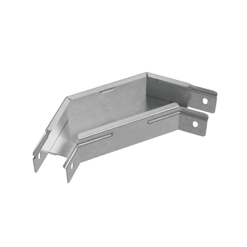 Угол для лотка горизонтальный 90град. 50х50 "ПЛЮС" GLplus90-50-50 INOX304 КМ PL5546