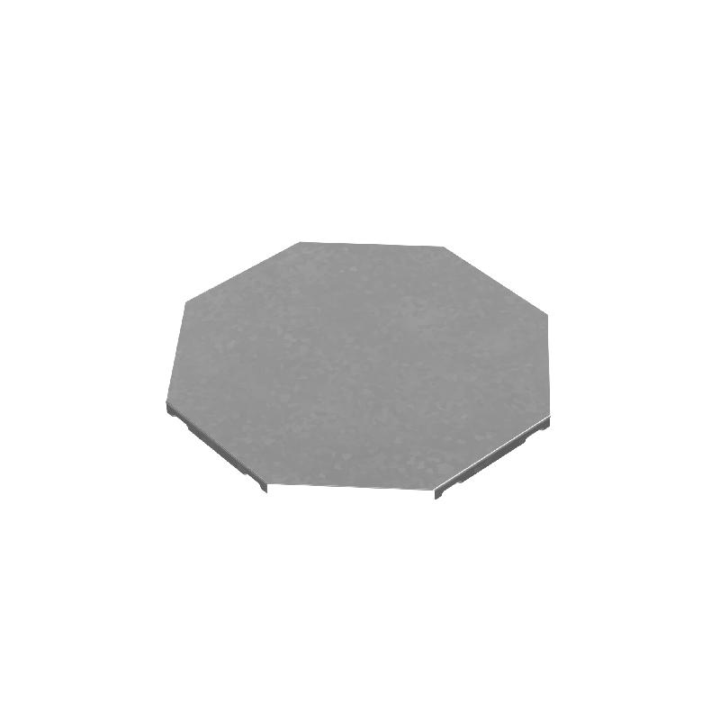 Крышка для ответвителя X-образ. осн.150 "ПЛЮС" KXDplus150 INOX304 КМ PL6574