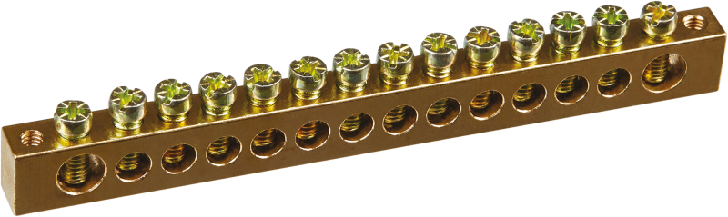 Шина нулевая 8х12-14/2 Navigator 71151