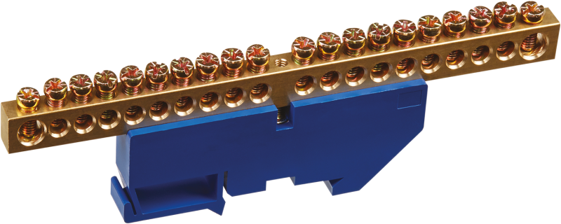 Шина нулевая на DIN-изоляторе 8х12-20 Navigator 71162