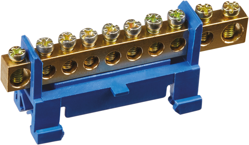 Шина нулевая на DIN-изоляторе "Стойка" 6х9-10 Navigator 71182